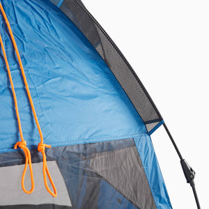 OMNICORE DESIGNS XL 4 Person Pop Up EASY SET UP BEACH TENT - Blue
