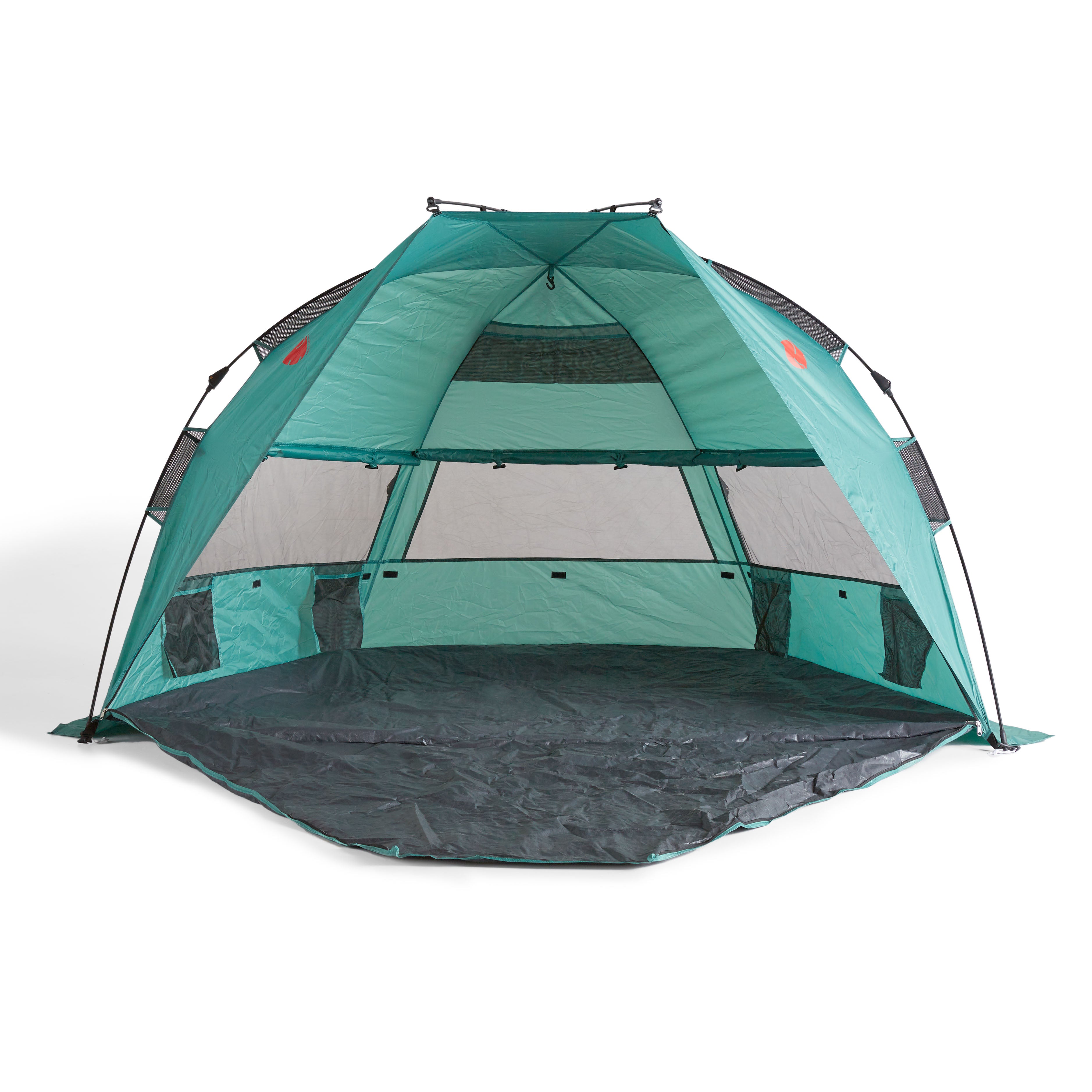 DESIGNS XL 4 Person Pop Up EASY SET UP BEACH TENT - Green – OmniCoreDesigns