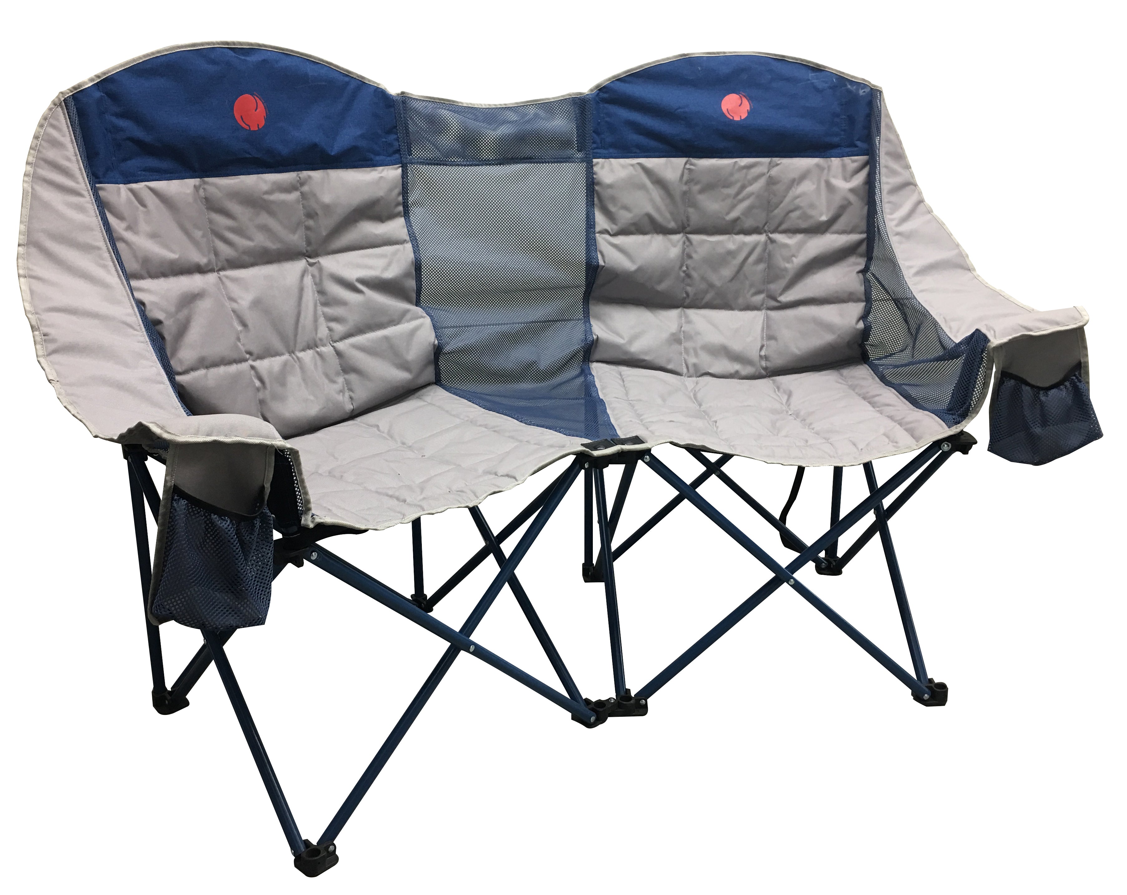 OmniCore Designs MoonPhase: Double-Quad Padded Mesh Camp Chair