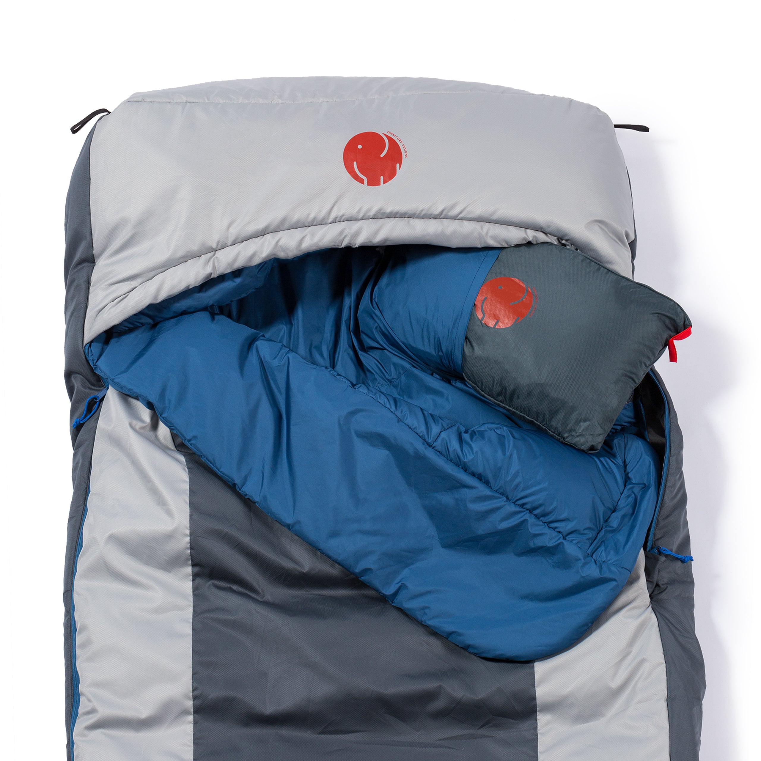 OmniCore Designs M-3D -10℉ Hooded Rectangular Mummy Sleeping Bag