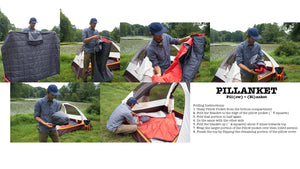 OmniCore Designs Pillanket: PILL(ow) + (bl)ANKET camp/travel essential